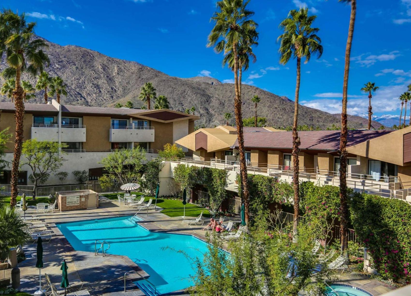 Mountain View Cocoon Inspired By Frida Kahlo With Pool, Hot Tub, Tennis, Downtown Apartment Palm Springs Exterior photo